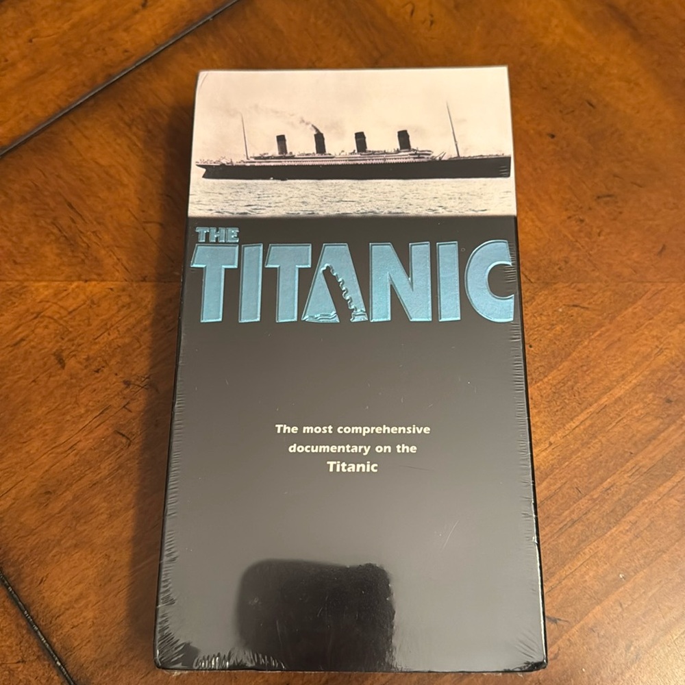 2/$5 The Titanic Documentary VHS